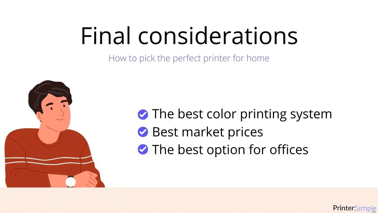 Additional things you should know before buying an office printer