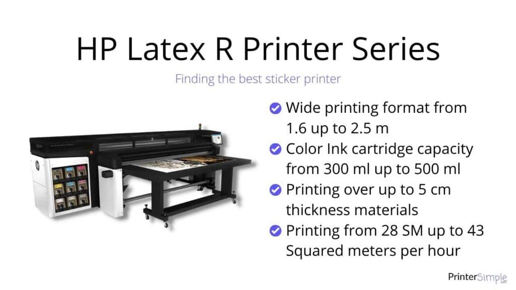 HP Latex R Printer Series