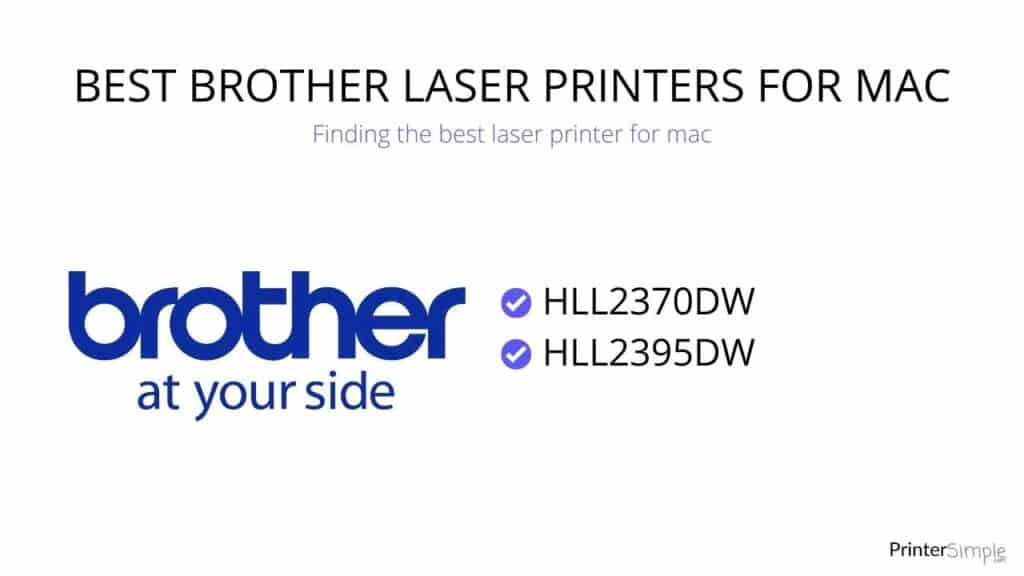 Best BROTHER laser printers for mac