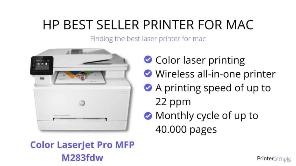 HP color laser Jet Pro MFP M283FDW