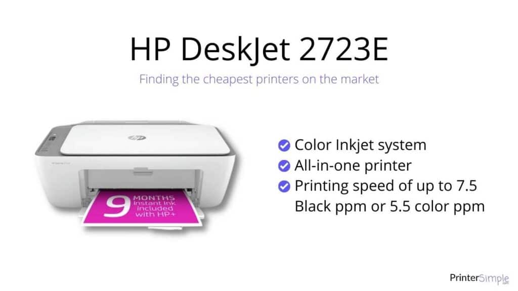 HP DeskJet 2723E