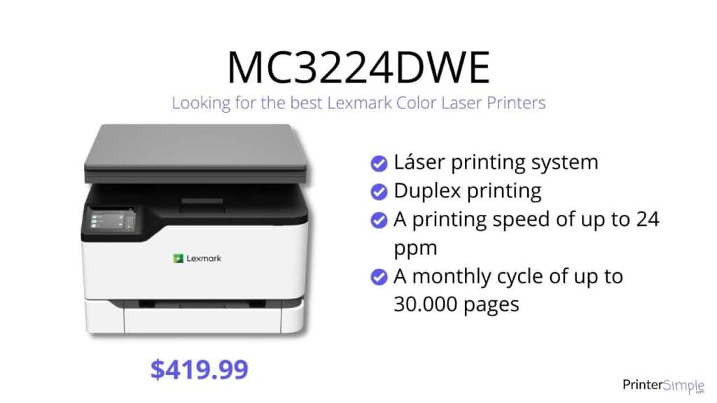 Lexmark MC3224DWE