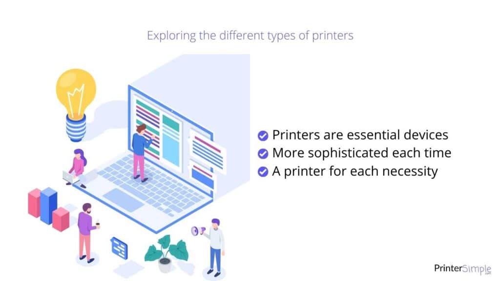 All you should know about the different types of printers