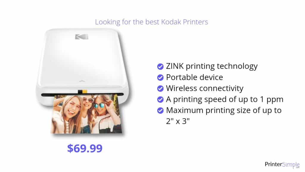 Kodak Step Instant Mobile Photo Printer