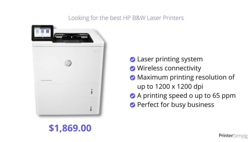 HP LaserJet Enterprise M611X