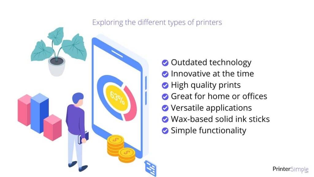 What do these types of printers have to offer?